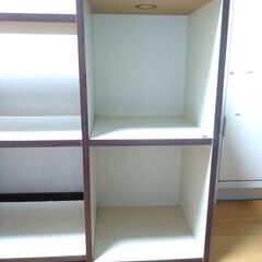 [無料]棚 シェルフ リメイク 昭和 レトロ カラーボックス 本棚の画像