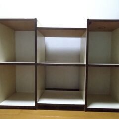 [無料]棚 シェルフ リメイク 昭和 レトロ カラーボックス 本棚の画像