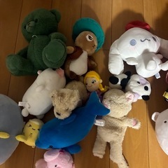 ぬいぐるみセットの画像