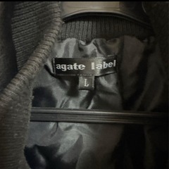 ＰＵレザースプレー加工ライダースブルゾン【Ｌサイズ】中古の画像