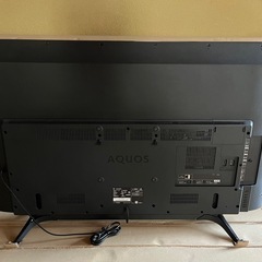 SHARP 4T-C50AH2 2019年製　50V型液晶テレビの画像