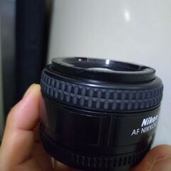 難あり　光学極上　Nikon AF NIKKOR 50mm 1:1.4 D の画像