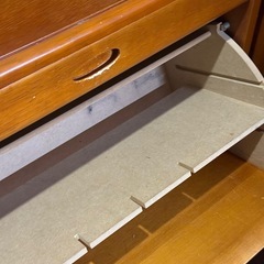 靴　収納　棚　レトロの画像