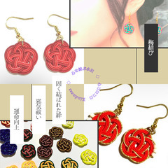 【新宿】10月25日(土) 水引deアクセサリー【ワークショップ】あわじと梅のアシンメトリー − 東京都