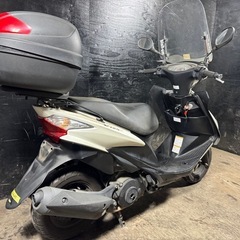 ★支払い総額8.0万円★走行テスト済み！早い者勝ち！スズキ アドレスv125S CF4MA リアボックス付き！フロントスクリーン付き！シートヒーター、グリップヒーター付き！！の画像