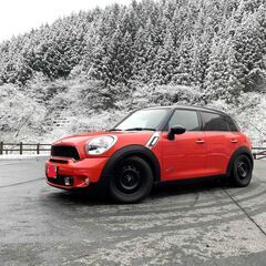 BMW　MINI　クロスオーバー　R60　純正スチールホイール　スタッドレスの画像