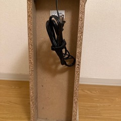 【あげます】サイドテーブル コンセント付き
の画像