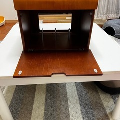 おしゃれな木製ルーター収納ボックス/ケーブルボックス (縦30cm x 横37cm)の画像