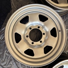 ランクル70トヨタ純正スチールホイール の画像