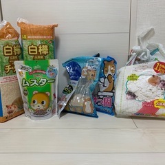 ハムスター飼育用品の画像