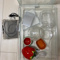 ハムスター飼育用品の画像