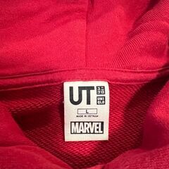ユニクロx Marvel UT パーカー(メンズ)の画像