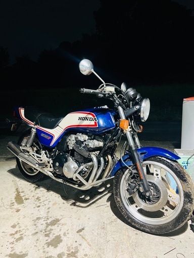 旧車CB750FC青白RC04