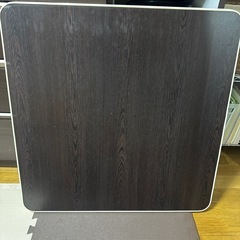 コタツテーブル上のテーブルのみの画像