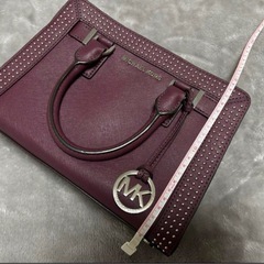 MICHAEL KORS ボルドー　ショルダーバッグの画像