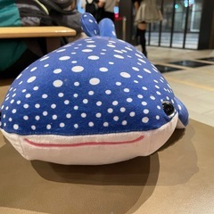 沖縄美ら海水族館 ジンベエザメぬいぐるみ 45cm Sサイズ 公式グッズ 目玉に軽いキズありの画像