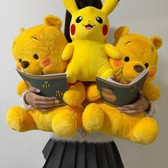 プーさん　ぬいぐるみの画像