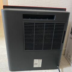 【動作良好】QUADS 大風量セラミックヒーター QD211／レッド（2022年製）の画像