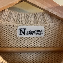 RNA ニットベストの画像