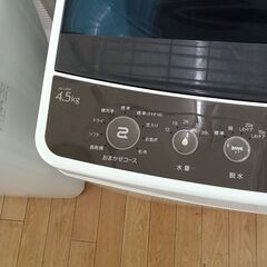 ★ジモティ割あり★ Haier 洗濯機 JW-C45A 4.5kg 19年製 動作確認／クリーニング済み TK6860【リユースのサカイつくば店】の画像