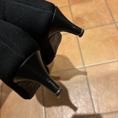 しまむら ニットブーツ ソックスブーツの画像