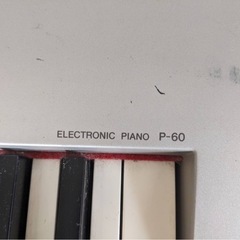 YAMAHA 電子ピアノ　P-60の画像