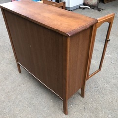 曙工芸 アケボノ サイドボード リビングチェスト ヴィンテージ家具 90cm×32cm×高さ88cmの画像