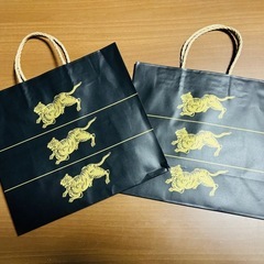 とらや　夏小形羊羹・水羊羹詰合せ3号　　2つ　　紙袋付き 　　　　　の画像