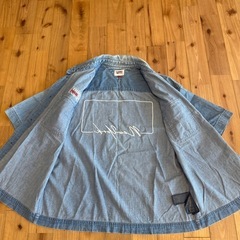【美品】Tommy Jeans デニム ショートスリーブシャツ Sサイズ L相当の画像
