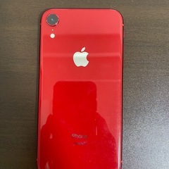 IPHONE XR RED 64GB SIMフリー
の画像