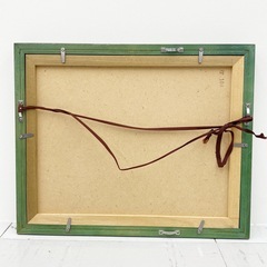 【額装済】水彩画 風景画 虹光 町田京子 万座高原 2003年作 絵画の画像
