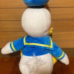ほぼ未使用　ドナルドダッグ　ぬいぐるみの画像