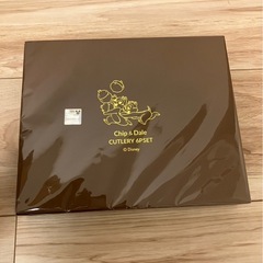 新品未使用Disneyチップとデール　　スプーンandフォークセットの画像