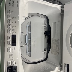 2021年製シャプ洗濯機5.5kg 東京都内送料無料の画像