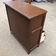 格安❣️木製サイドボード リビングチェスト5段 75cm×35cm×高さ80cmの画像