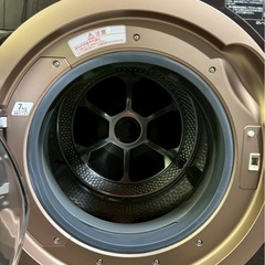 東芝ドラム式洗濯機 TW-127X7L 2019年製 洗濯12kg乾燥7kgの画像