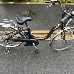 電動アシスト自転車 PAS Cheer パス チア カカオ 2022年モデルの画像
