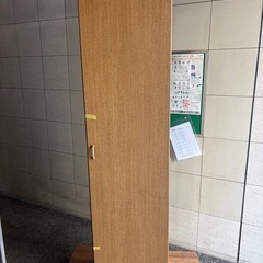 収納力抜群　下駄箱　鏡付の画像