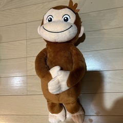 お猿のジョージ　ぬいぐるみの画像