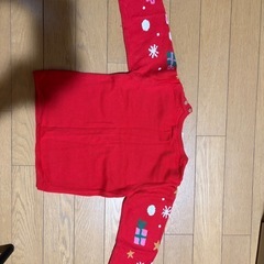 サンタさんのセーターの画像