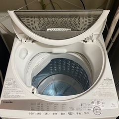 TOSHIBA洗濯機　2021年製の画像