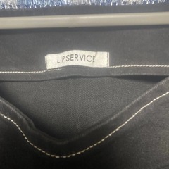 LIPSERVICE デニムタイトワンピースMの画像