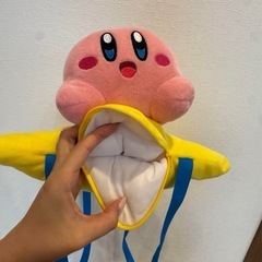 星のカービィ ワープスターないぐるみリュックの画像