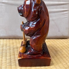 木彫りの熊 ゲートボール ハマナス国体の画像