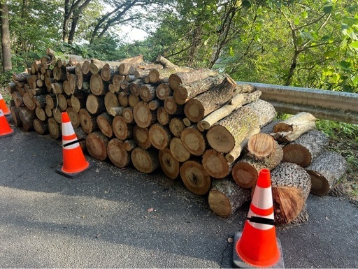 ★決まりました★大量の薪★ 広葉樹 ナラ中心