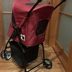 折りたたみ式 ペットカートの画像