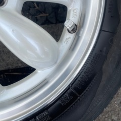 【先着順に対応中】
155/65/r14 アルミホイール　サマータイヤ の画像