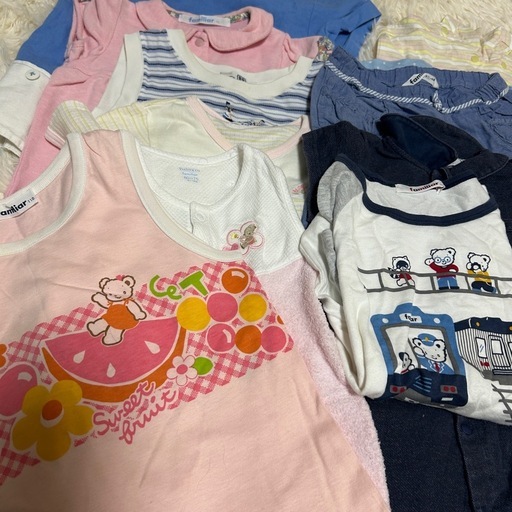 ファミリア ミキハウスのみ 101枚 まとめ売り キッズ ベビー 子供服