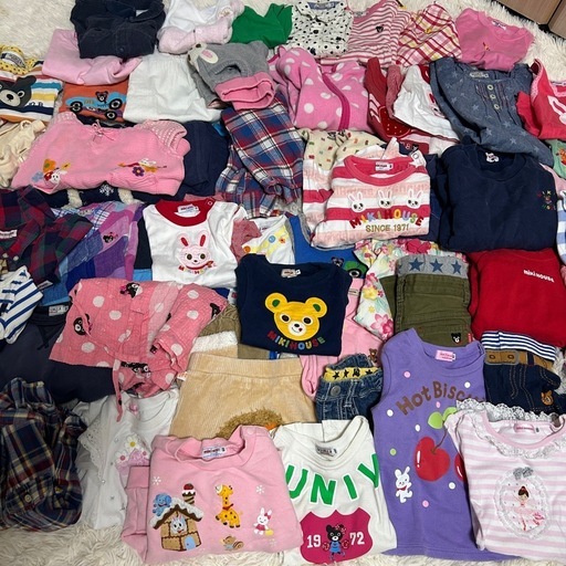 ファミリア ミキハウスのみ 101枚 まとめ売り キッズ ベビー 子供服