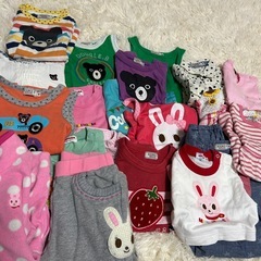ファミリア ミキハウスのみ 101枚 まとめ売り キッズ ベビー 子供服の画像